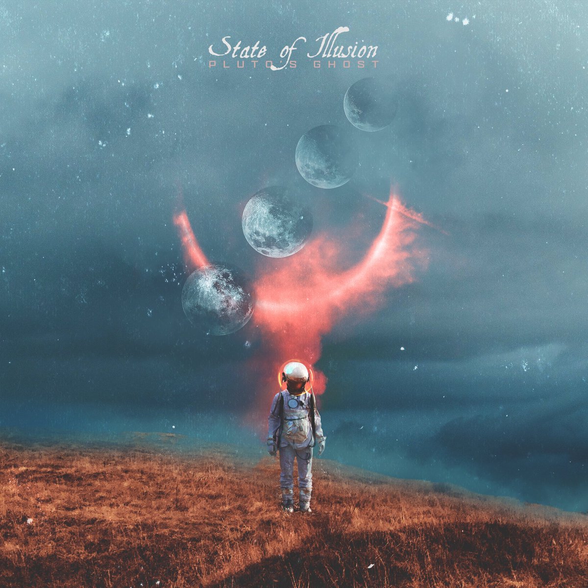Exciting news: on April 17, we are re-releasing Pluto’s Ghost. We are celebrating a new era of the band with this 5th anniversary edition, including 2 new videos to enhance your experience of the album.

Join our mailing list at stateofillusionmusic.com to stay up to date