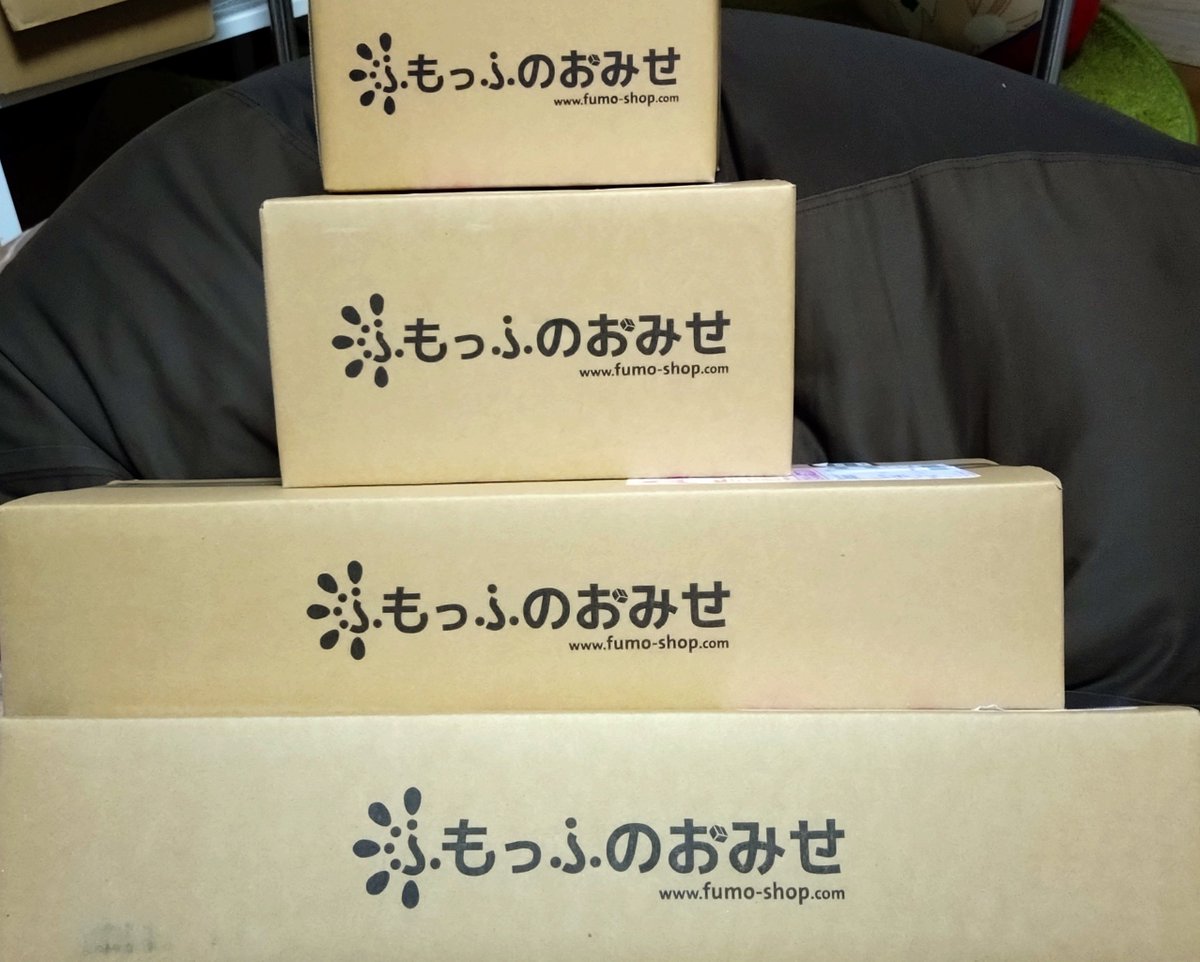 (∩´∀｀)ふもっふのお店から届いた❕️