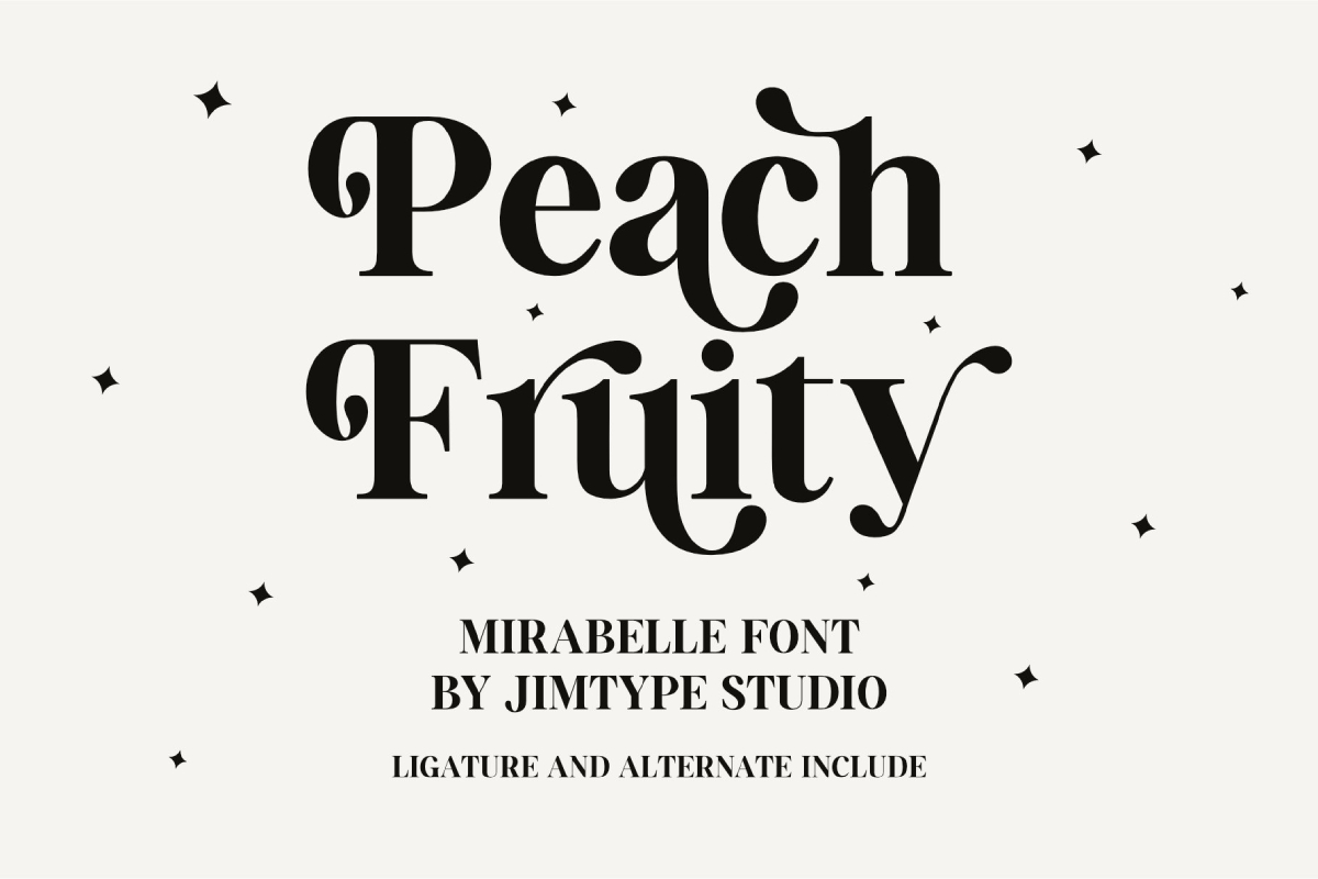 Jimtype_Studio's tweet photo. Mirabelle - Elegant Ligature Font
Make your brand unforgettable with Mirabelle Font. 
#JimtypeStudio #Jimtype #BeverlyFont #FishtacoFont #Serif #ModernSerif #LuxurySerif #DisplaySerif #BrandingSerif #ElegantSerif
Link: https://t.co/hTgP1krGkm https://t.co/44p9jBh4Sw