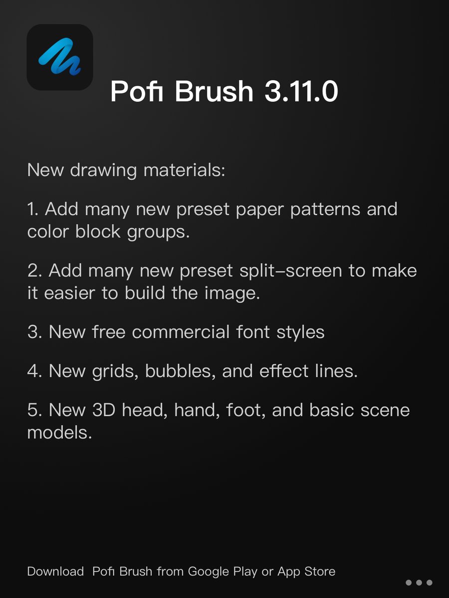 PofiBrush's tweet photo. Pofi Brush v3.11.0 now available. This version is a important version. Head to Google Play & App Store for more details. Artwork Illustrated by ๆญฃๅไบบ #PofiBrush #digitalpainting #art #drawingapp #drawing #painting https://t.co/adWwkRijDT