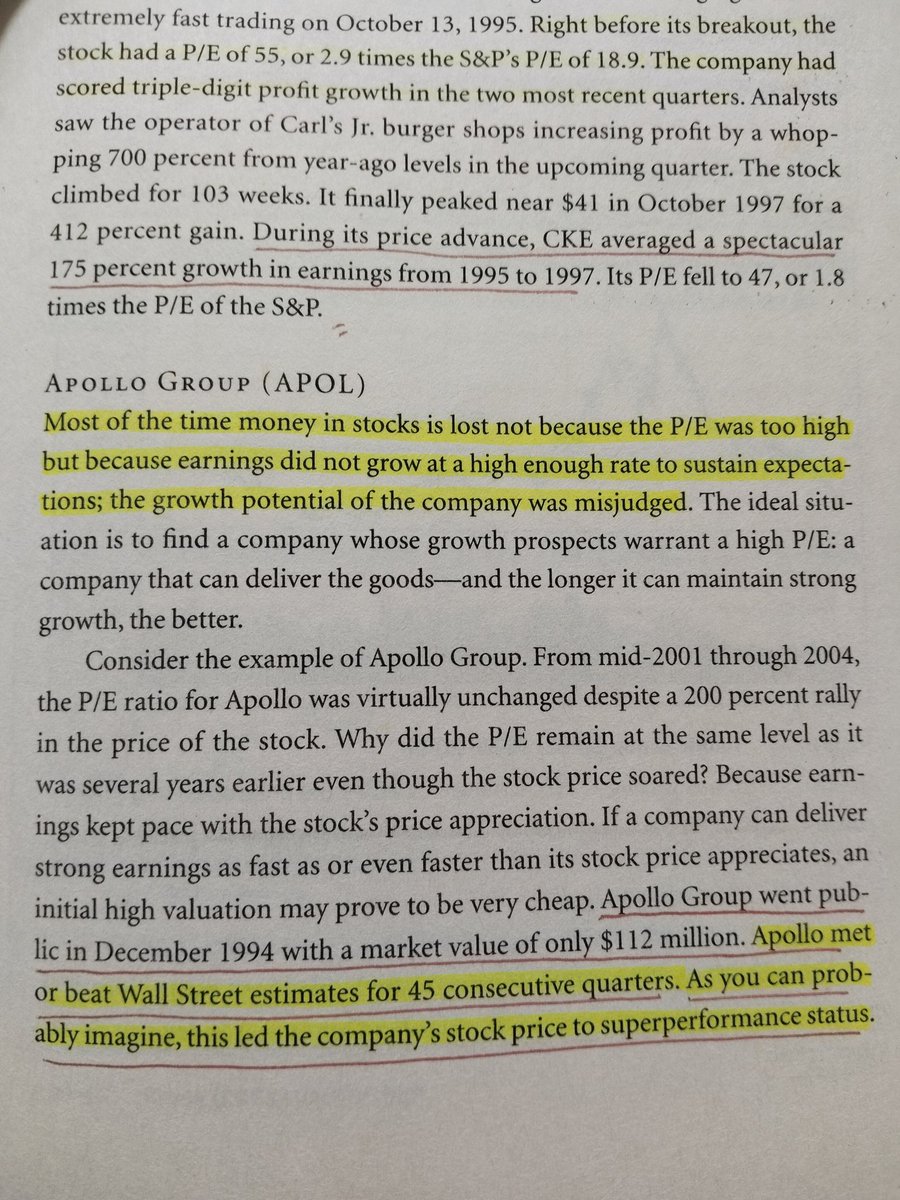 LearnwithAshish's tweet photo. Case study of Apollo Group stock performance.

From 2000 to 2004, Apollo Group's stock advanced more than 850 percent. https://t.co/HtU6tRicCr