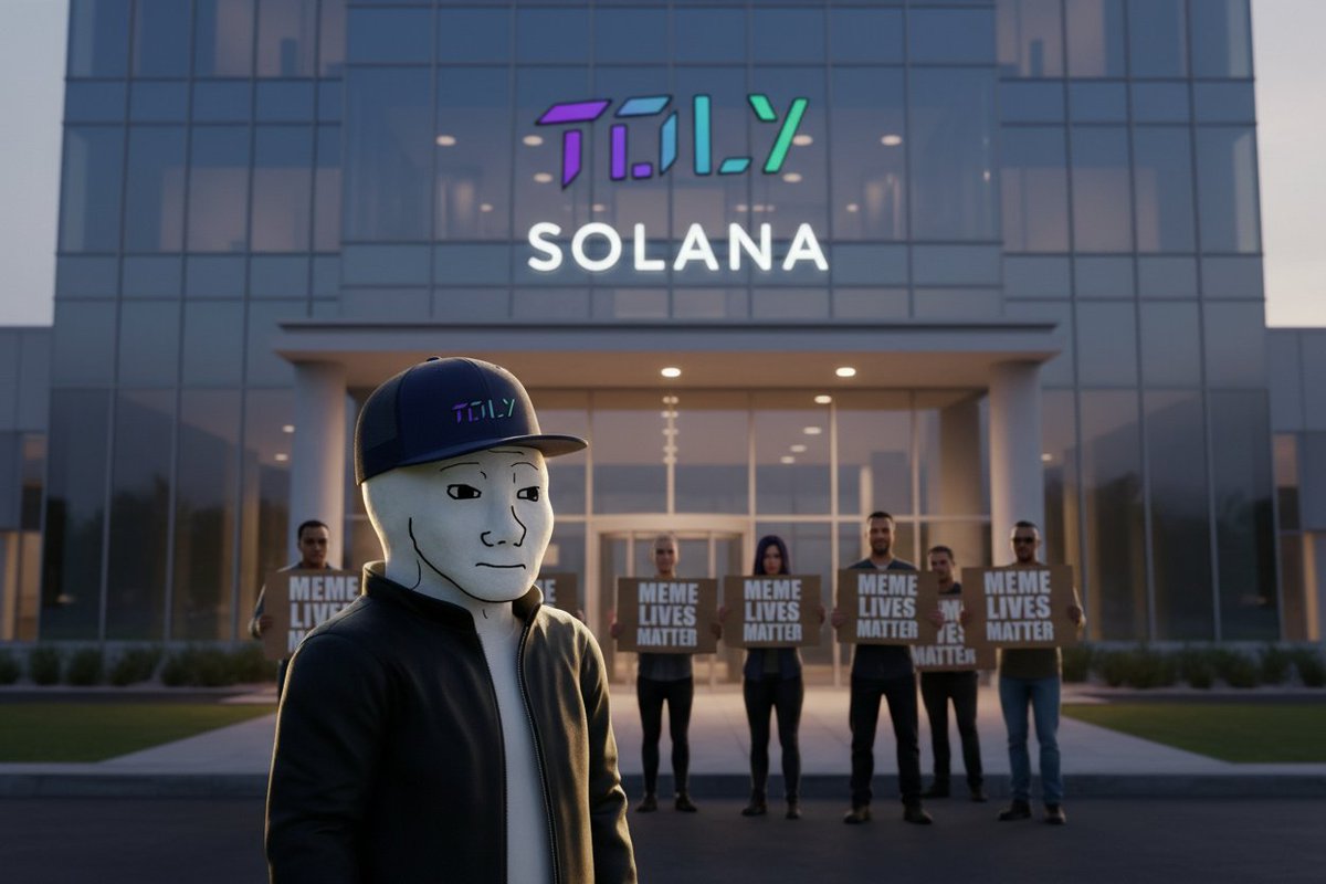ToolySOL's tweet image. To Solana,

We didn’t just trade here.
We built here.
Through outages.

Through FUD.
Through silence.
Memes were never noise.
They were culture.

Liquidity.
Attention.
Energy.

If Solana wins long term, it wins because communities stayed when it wasn’t easy.

MEME LIVES MATTER.