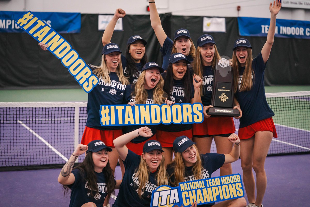 ITA_Tennis's tweet photo. In Chicago ➡️ Winning Another Title 🏆

#WeAreCollegeTennis | #ITAIndoors https://t.co/dwe9nVFv5G