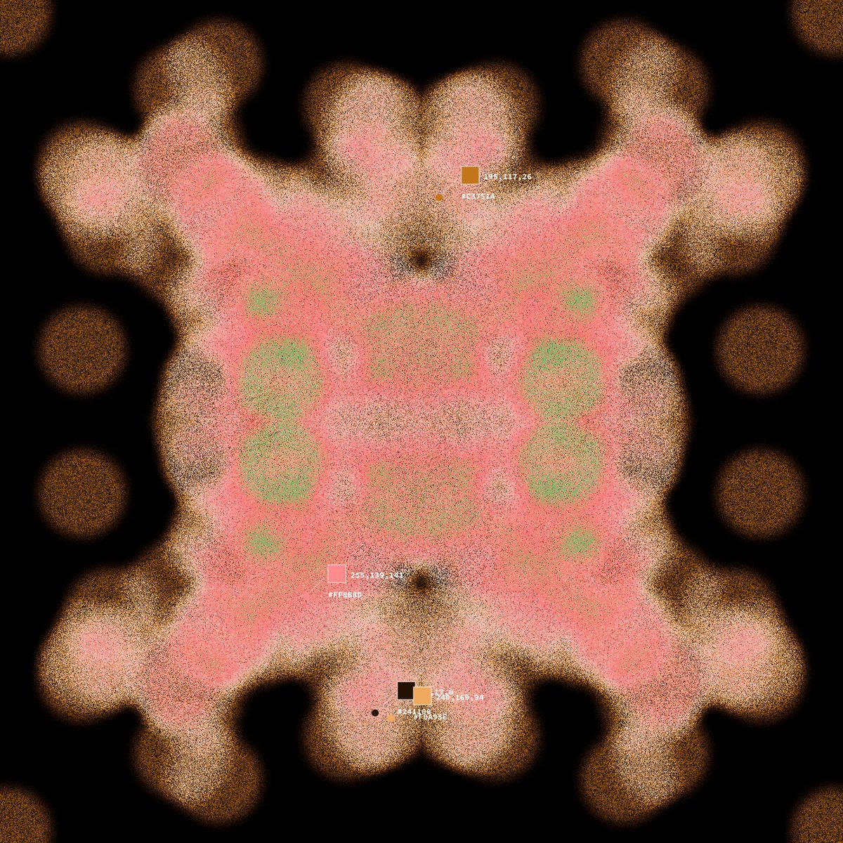 chihyu_chen_'s tweet image. #p5js #glsl #generativeart