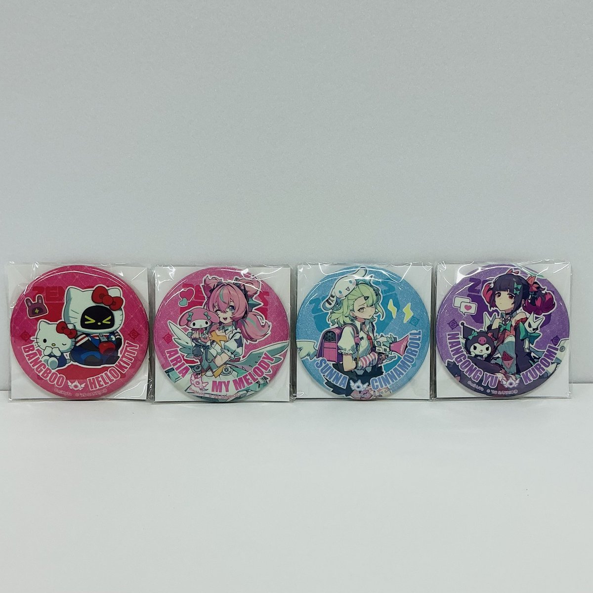 プライズ情報】「ゼンレスゾーンゼロ×サンリオキャラクターズ 缶バッジ