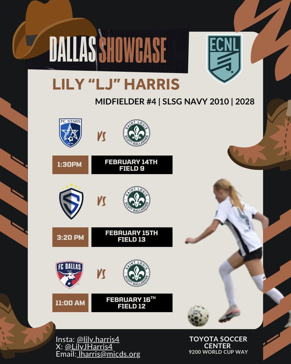 LilyJHarris4's tweet photo. Last stop. ECNL Dallas. Ready to compete. @ECNLgirls @ImYouthSoccer @SLSGSoccerClub @TopDrawerSoccer @PrepSoccer @TheSoccerWire #ECNLTX https://t.co/oEwORVJXJ2