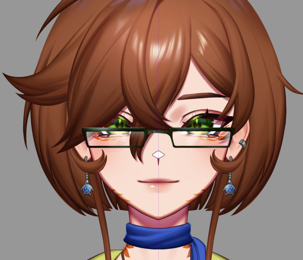 <a href="/soumasatsuki/">そうま | Souma Studio☁️°˖✧°.</a> <a href="/MrByteVT/">Mr. Byte 🐢🏄‍♂️</a> THANK YOU!!!!!! here she is with glasses for you :3