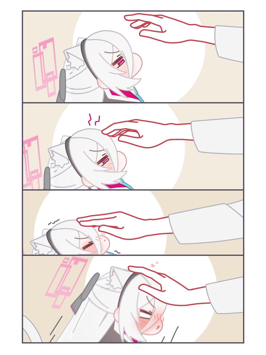 horuhara's tweet image. は、恥ずかしいんですってば‼️‼️

#ブルアカ