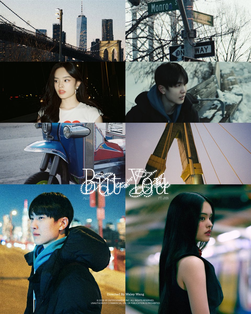 MV POSTER 

ALLY Ft.JHIN - but you 🛫

12.02.2026
🎧All Streaming Platforms adaally.lnk.to/butyou_featJHIN
🎬411ent

#butyou 
#butyouALLYFtJHIN

#ALLY #allynitibhon #แอลลี่
#411Music