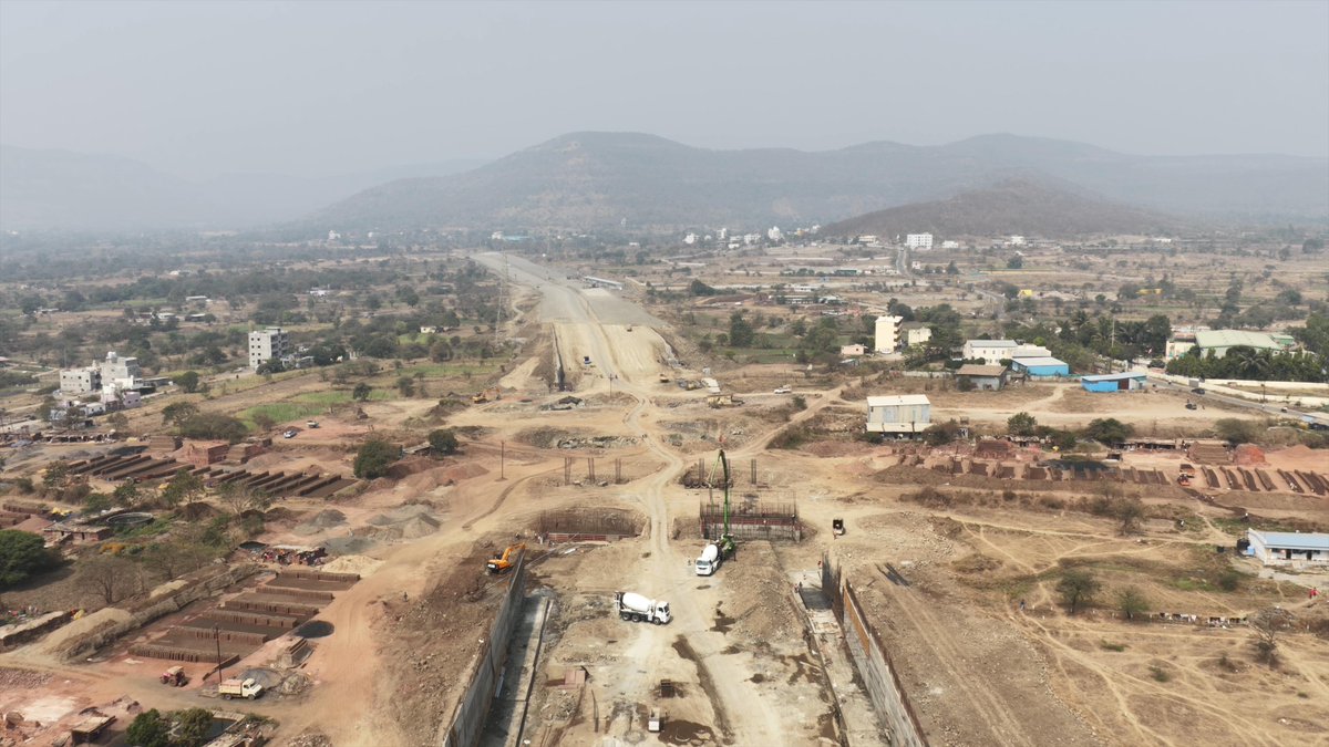 Pune Ring Road Progress from Western Side. In Photos - Package W2 and ...