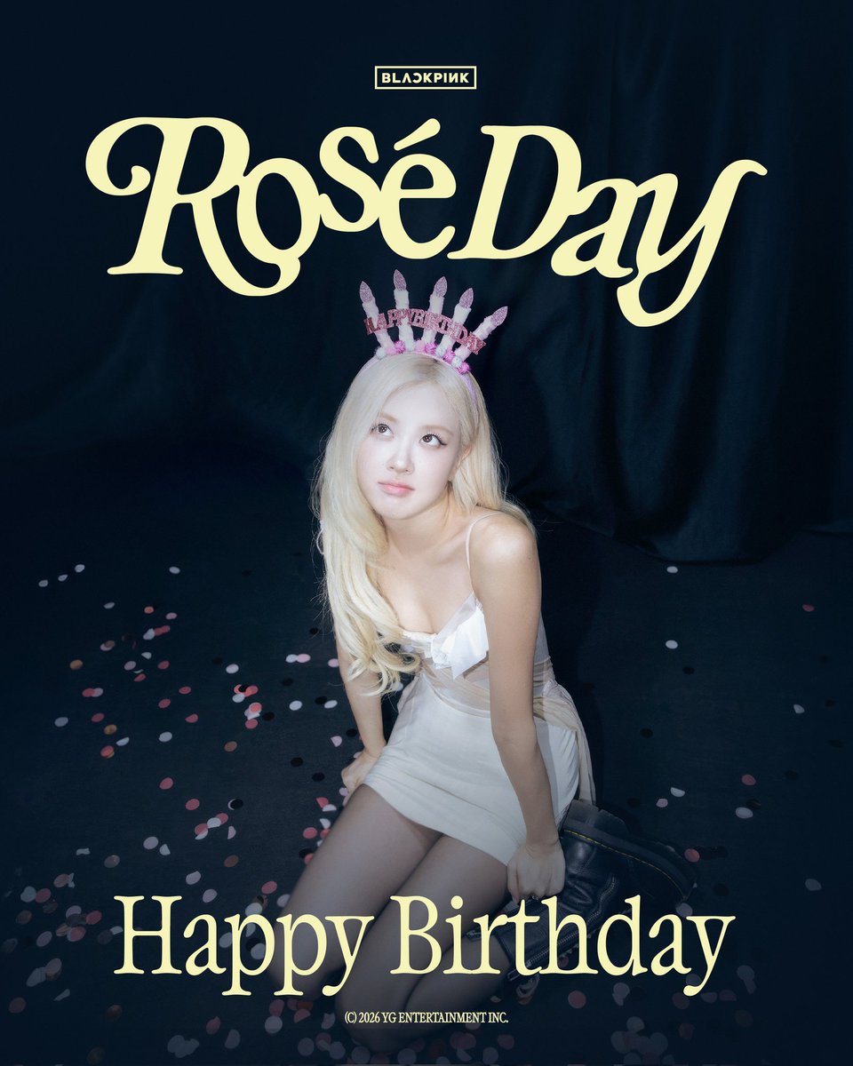 BPxSpotify's tweet photo. Happy birthday to our great musician and beloved ROSÉ, we send you our best wishes! We love you so much 💞💖

BIG BAD ROSÉ DAY
#Chapter29WithROSÉ
#넘버원걸_로제야_생일_축하해 https://t.co/9WHkzqF5qe