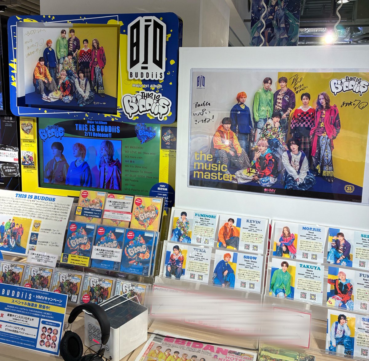BUDDiiS】 1st アルバム『THIS IS BUDDiiS』を本日リリースする