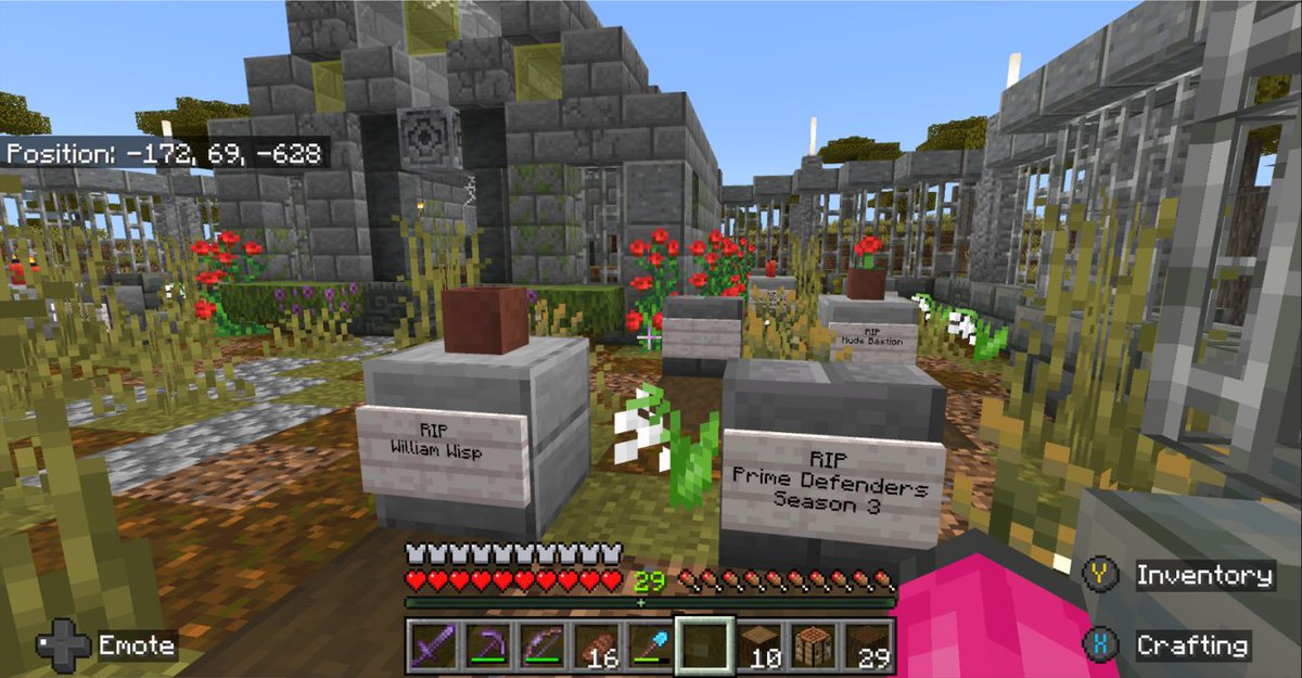 #jrwicraft graveyard, featuring our hopes and dreams