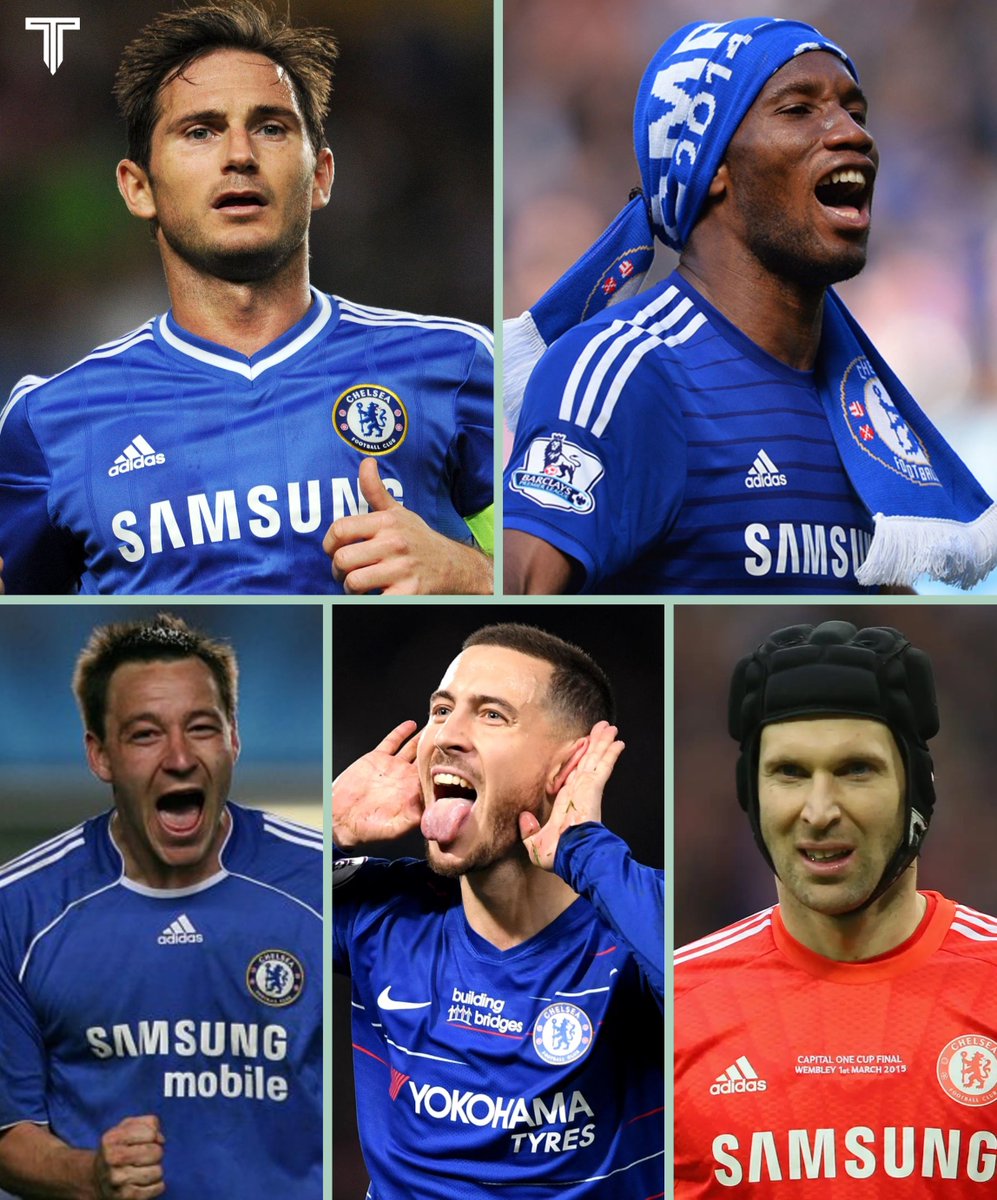 🚨 𝗡𝗘𝗪: Chelsea's top 5 players of all time, according to Perplexity:

1 — Frank Lampard
2 — Didier Drogba
3 — John Terry
4 — Eden Hazard
5 — Petr Cech