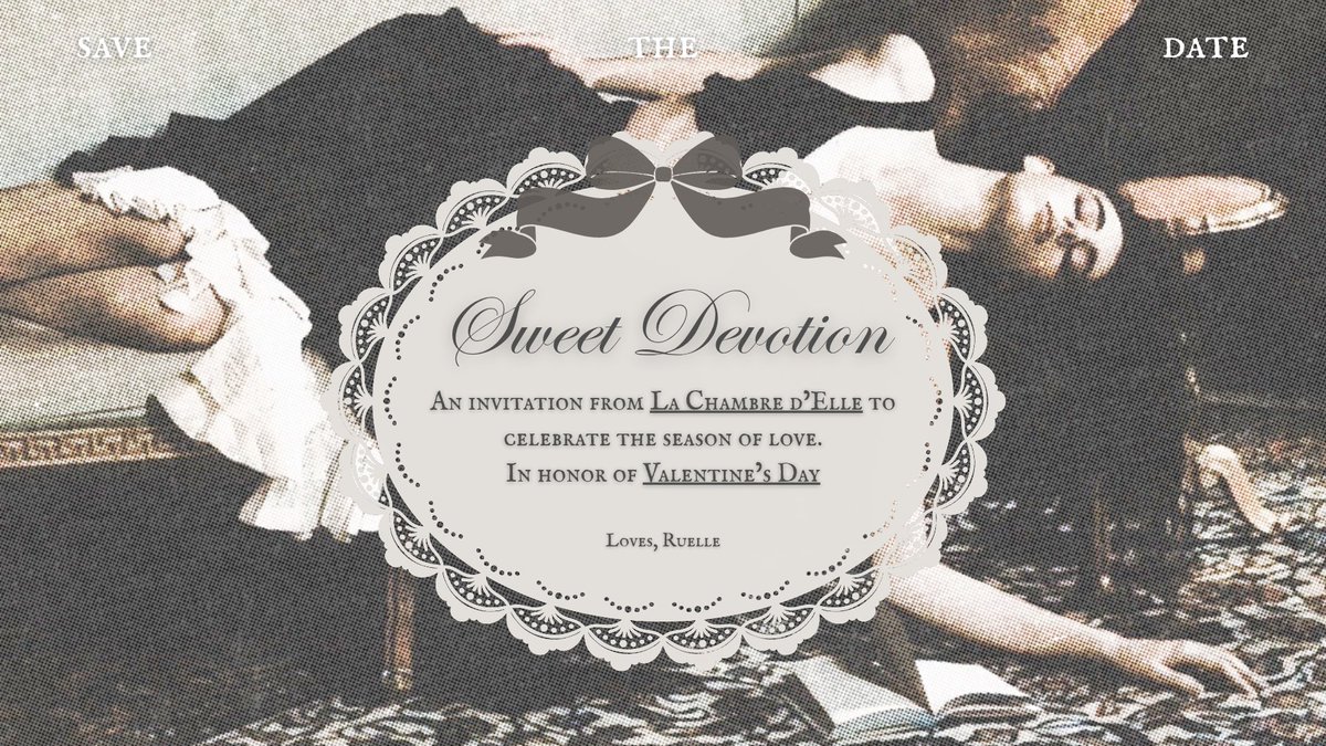 HELP REPOST! ♡

With every love, please accept a gentle valentine's invitation from La Chambre d'Elle. I, offer a gentle giftㅡ14% OFF in every order above 6k. The doors only open for five daysㅡgather yours, and let love stay with you a little longer.

#zonauang #zonajajan