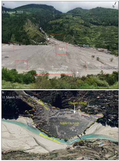 Dharali debris flow 5 August 2025, Uttarakhand.

"Ultimately, the event was not a purely natural phenomenon but a direct consequence of failed
land-use planning".

A warning that has been given time and time again. 

currentscience.ac.in/Volumes/130/03…