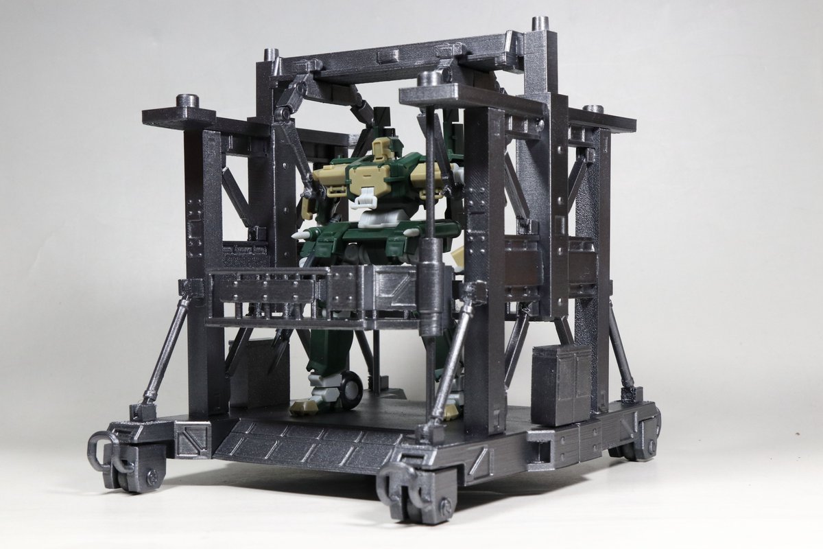 私の作ったガレージキットのブレイバーンシリーズはMODEROIDに合わせて