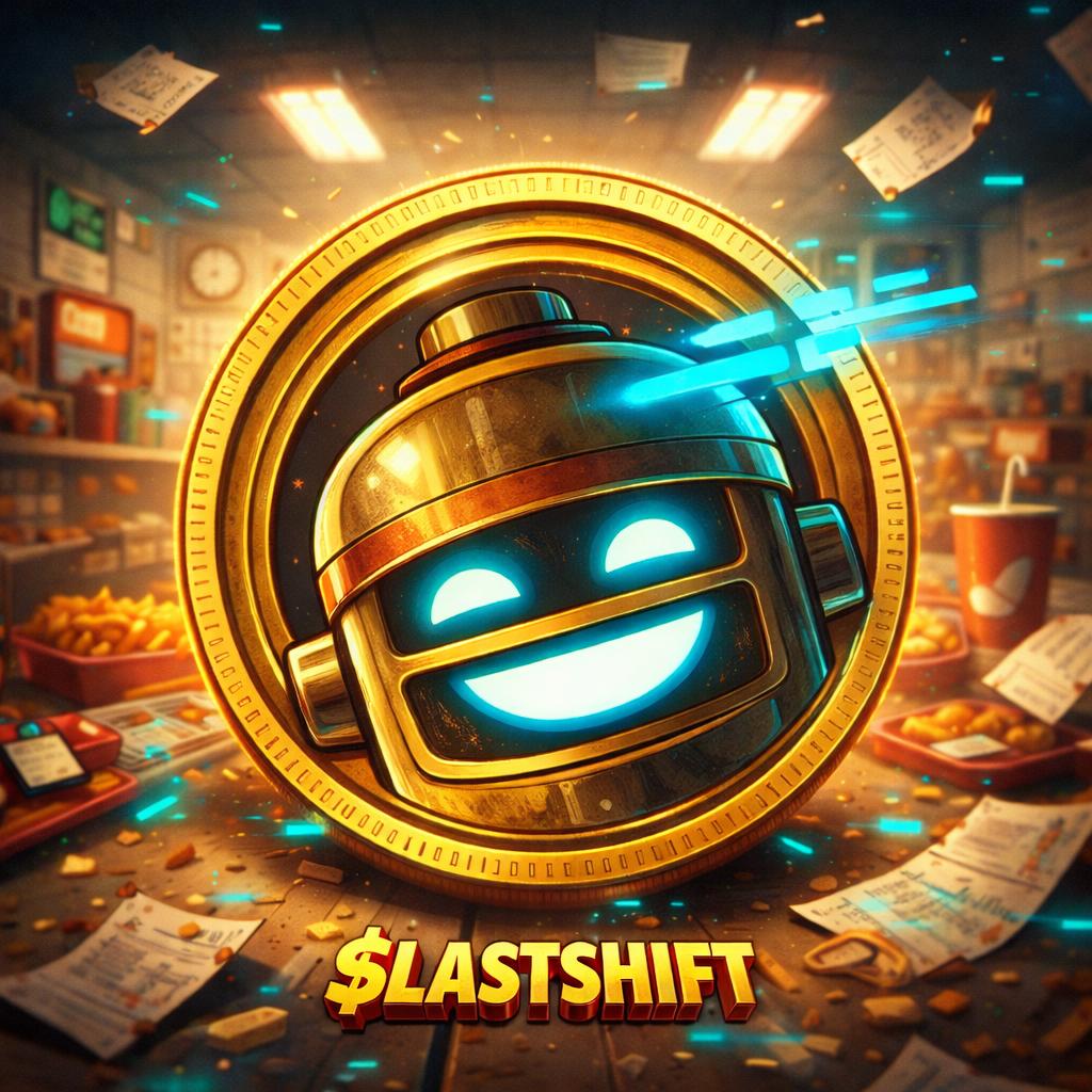 JameFalken's tweet photo. $LASTSHIFT (pre-mint) 🔥🤖🧑‍🔧

The final stand against the AI takeover—where human hustle clashes with robotic perfection... and fast food becomes the battleground for our jobs. 🍔 vs ⚙️

No shortcuts. No fluff:
🛑 Zero presale
🛑 No contract address (yet)
🛑 Forget the buy button

We're forging the rebellion in the breakroom first. Culture over code. 💪🌶️ Token drops only when the human spirit is unbreakable. 🏆

If you're spotting the signs early... you're not just ahead—you're part of the resistance. Clock in and join the fight! ⏰✊

X @LASTSHIFTCOIN
https://t.co/8Pu8Sd0cJo
https://t.co/YhrwHiuL2u

#LastHumanShift #AIvsHumans #CryptoRebellion 🚀