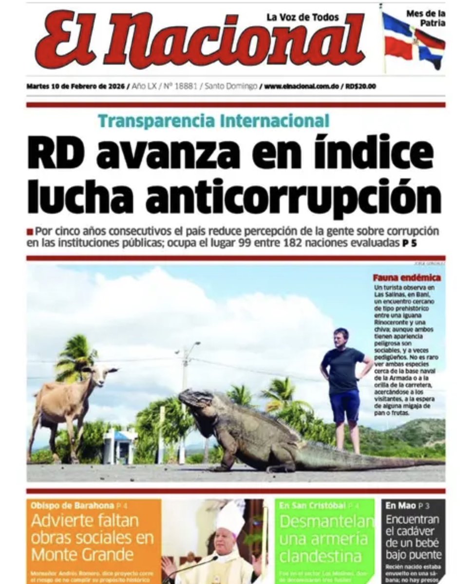 Noticia alentadora. ⁦