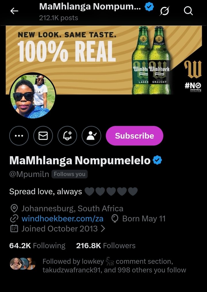 <a href="/Mpumiln/">MaMhlanga Nompumelelo</a> is back 😎🔥🥂