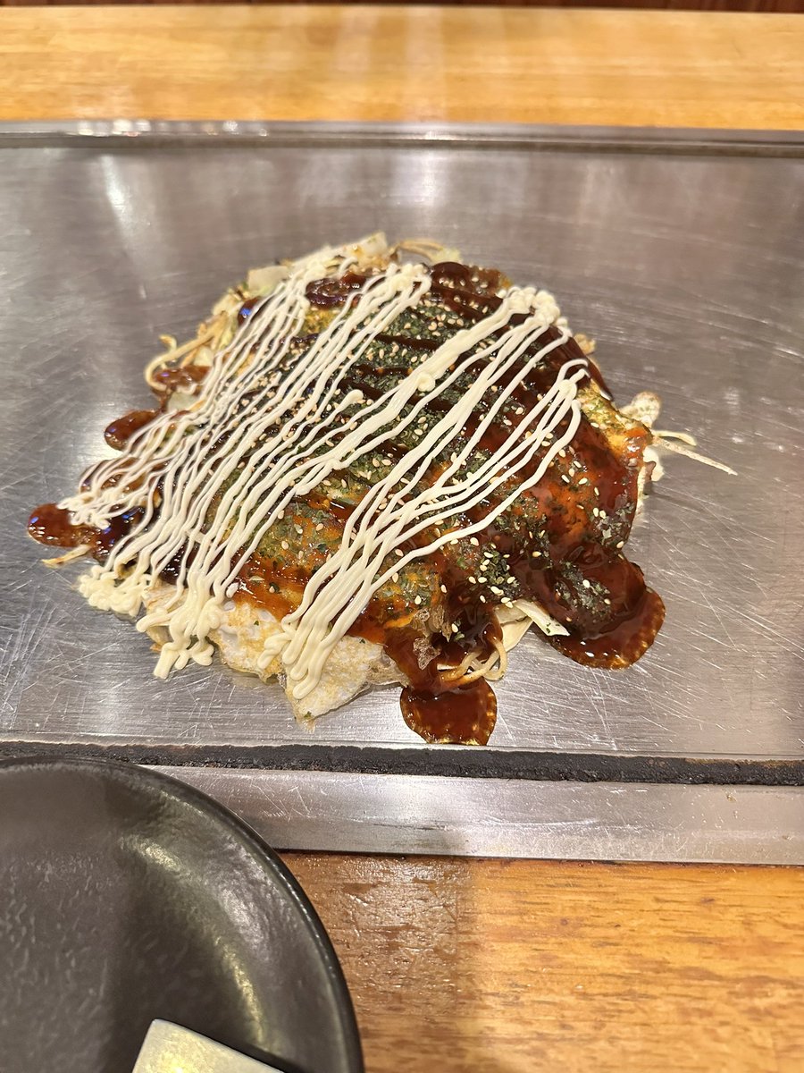 ginta1634's tweet photo. 広島お好み焼き美味い‼️ https://t.co/EmMCrtja9I