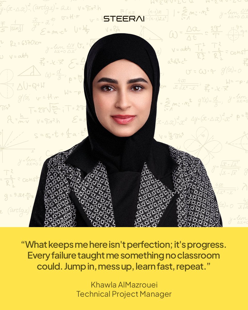 Progress is built through learning, iteration, and showing up every day.

This International Women and Girls in Science Day, we recognize the women driving technical progress through curiosity, resilience, and hands-on impact.

#SteerAI #WomenInScience