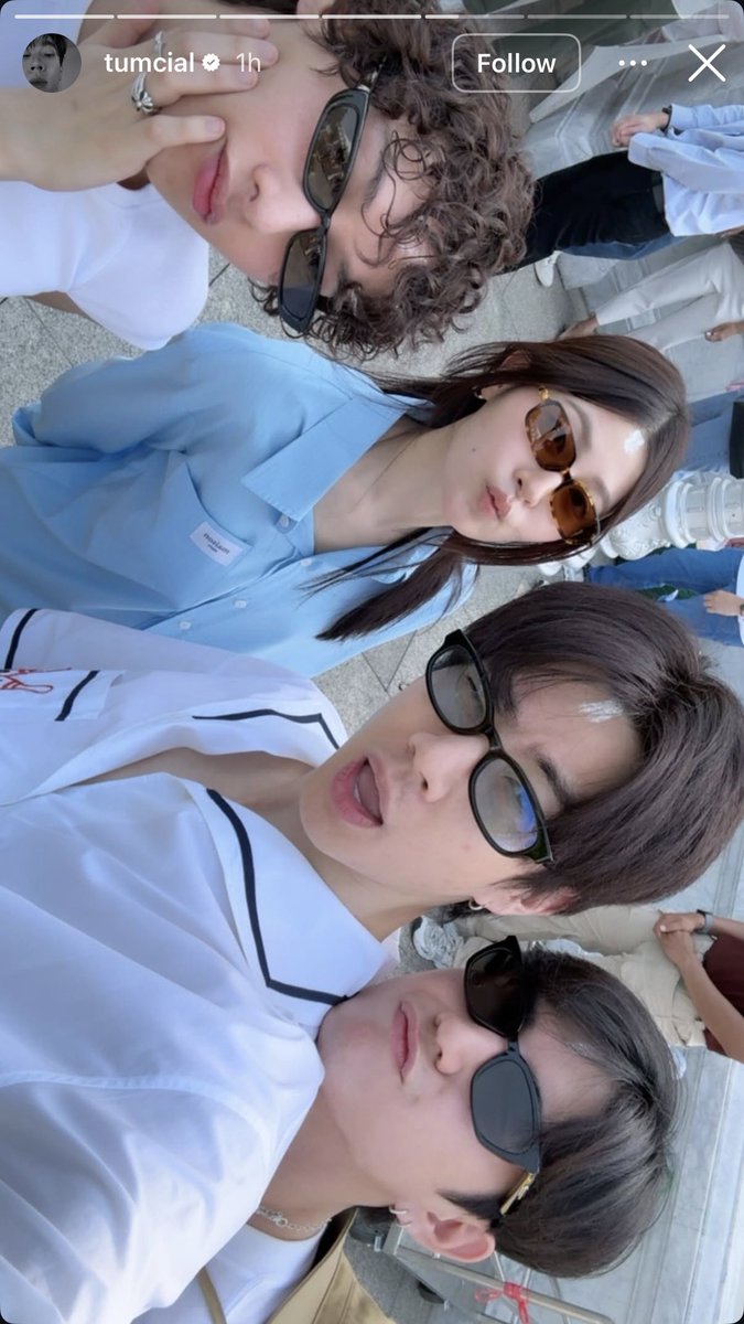 Tumcial IG story update ⭐️

/มีเด็กแอบไปไหว้พระหรอ 🥰

#pahnthitta #ป่านปทิตตา #อัยต้าวของป่าน