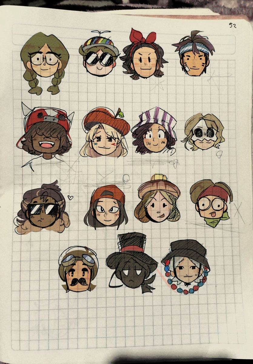 para compensar lo último, coloree y actualicé este borrador de huevos de 2024 :3