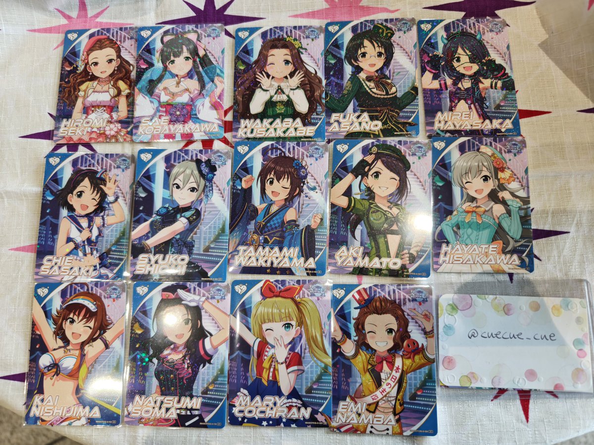 交換】アイドルマスターシンデレラガールズ デレマス カードフォリオ