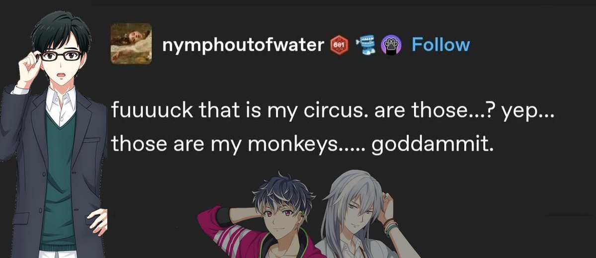 I made this account to post idolish7 memes (@aurnaurmaurmaur) on Twitter photo 