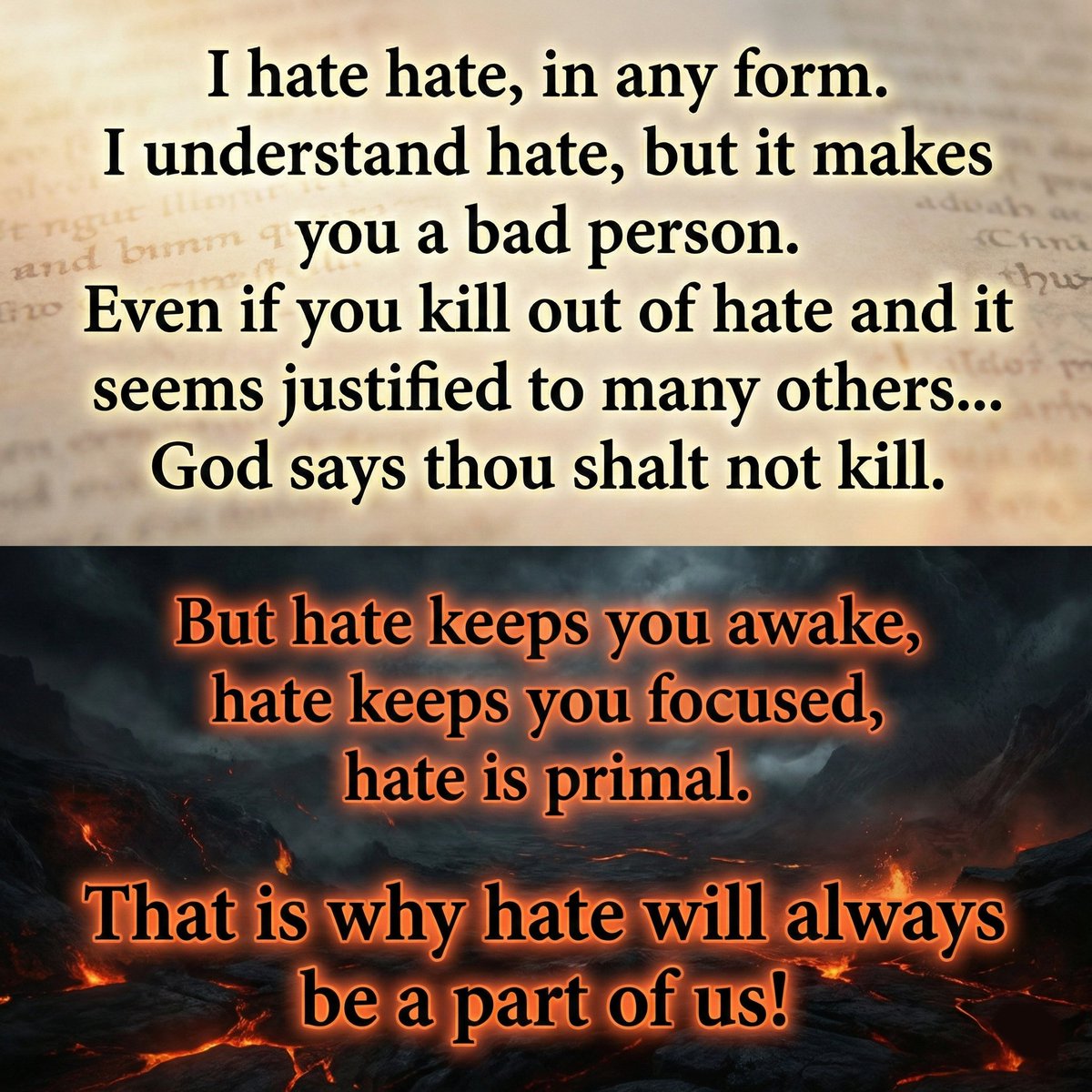 Do you agree?

#RealTalk #DeepThoughts #Society #Truth #Mindset