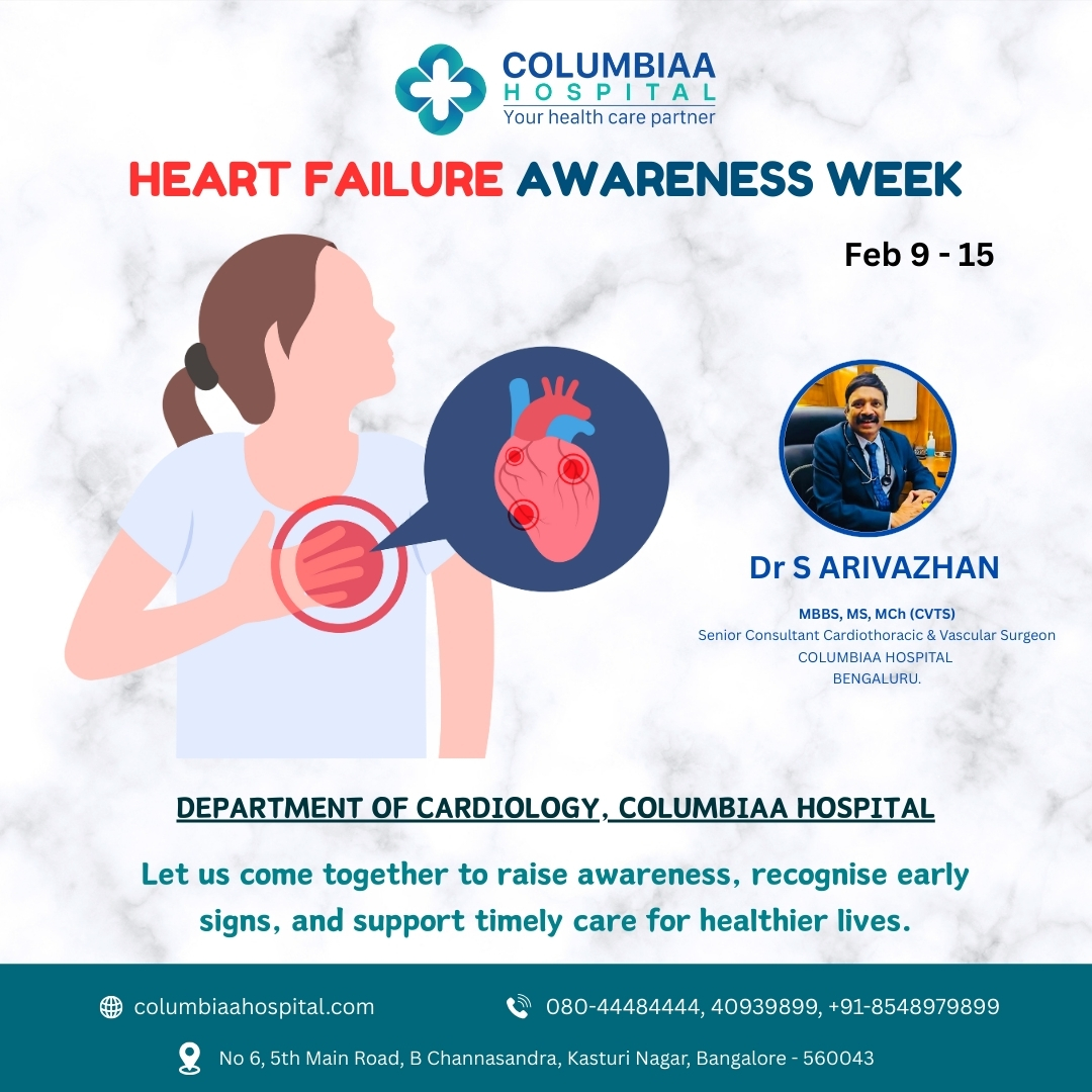 columbiaahosp's tweet image. Heart Failure Awareness Week (Feb 9–15). Early recognition and timely care can save lives. Consult heart experts at Columbiaa Hospital.
📞 080-44484444
#HospitalNearMe #DoctorNearMe #HeartHealth