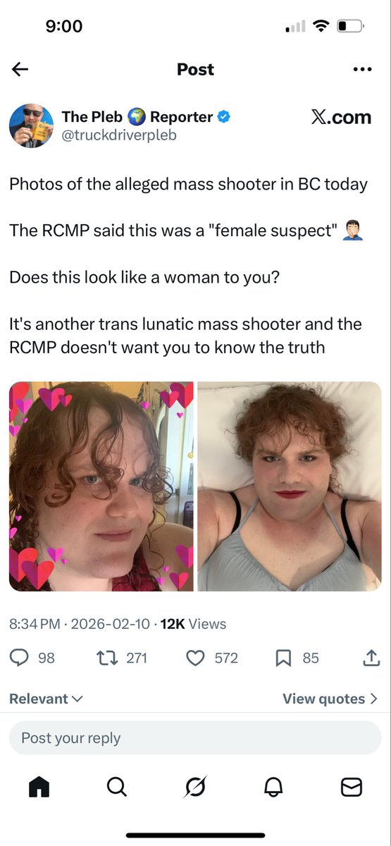 CraftyRascl's tweet photo. @mjfree Typical Trans violence. #BanTrans https://t.co/bhfOoKkW3v