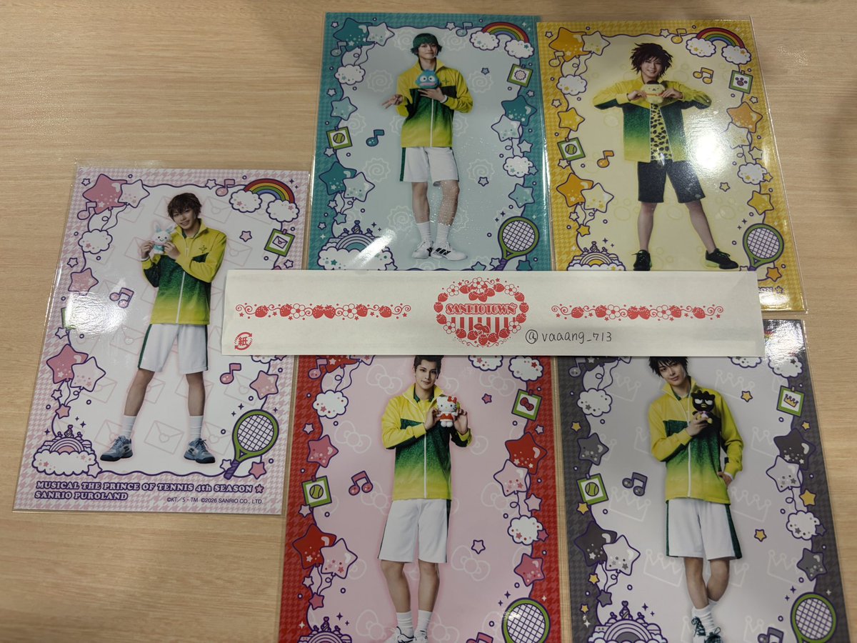 vaaang_713's tweet photo. 【交換】テニミュ　四天　ピューロ　ランブロ

譲:謙也、小石川、一氏、財前、遠山
求:千歳

本日(2/11)ピューロにて https://t.co/fvDHc3IEYc