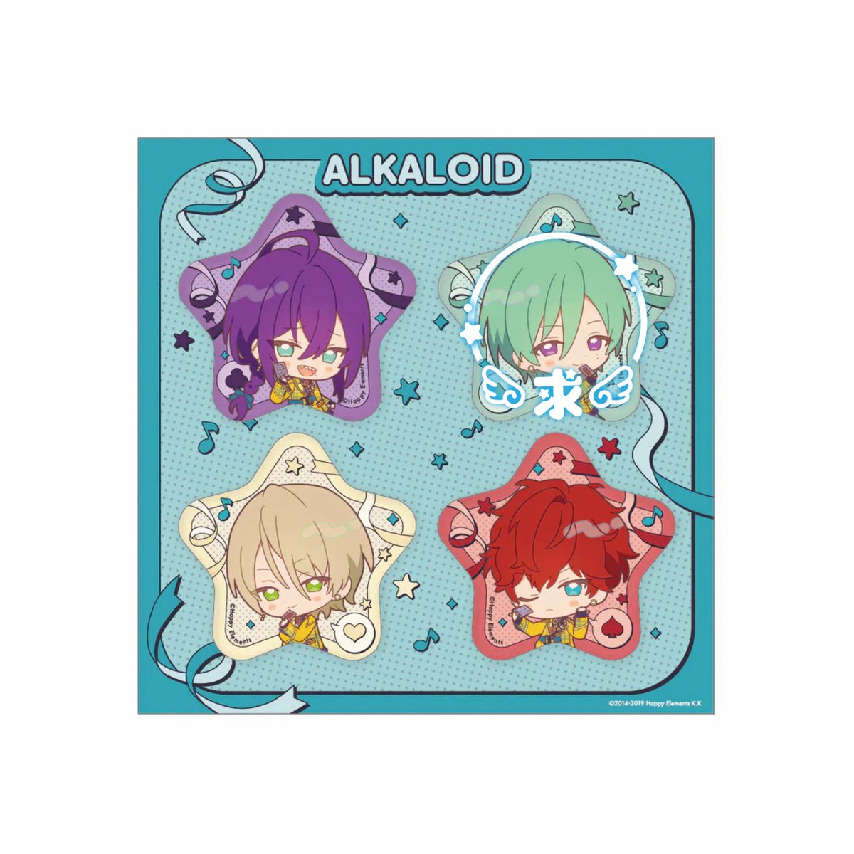 交換】 あんスタ ALKALOID 感謝祭 缶バッジ 譲:一彩/藍良/マヨイ 各5
