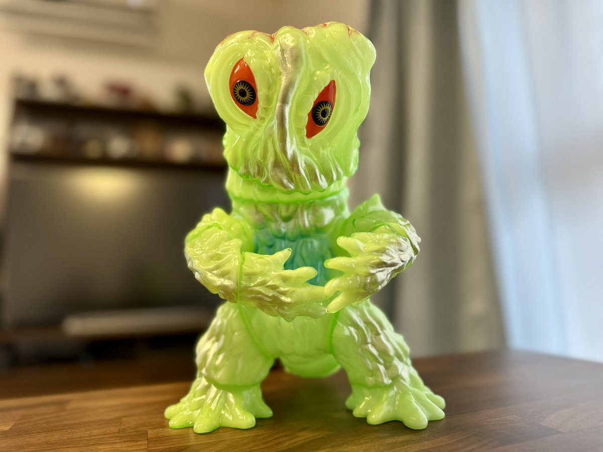 ワンフェスの戦利品ピコピコさんアレンジのヘドラを開封しました 3兄弟