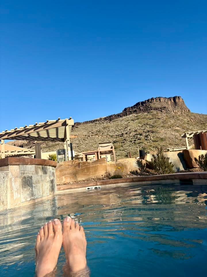 Though the previous day we did get pics from Zion Canyon Hot Springs