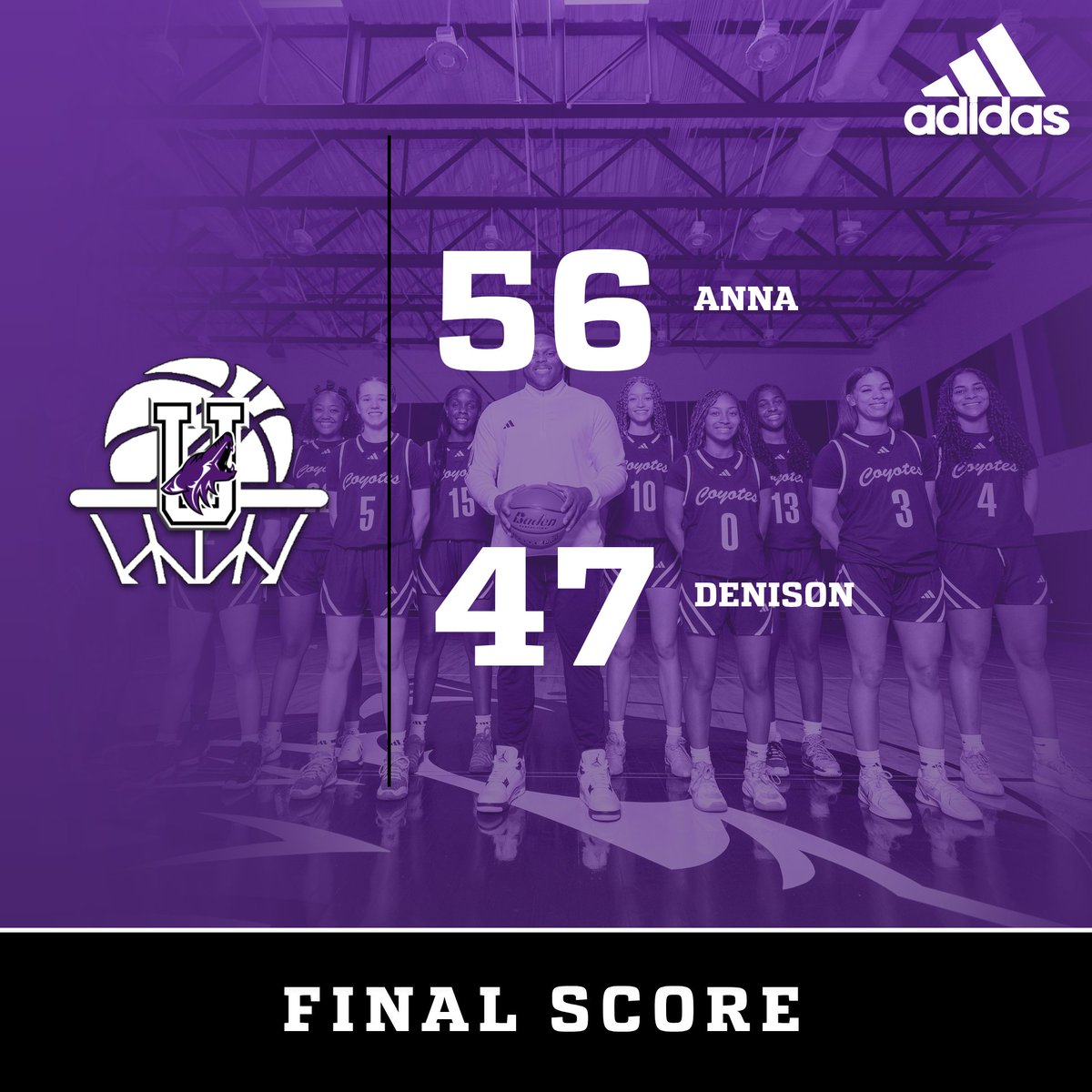 Lady Coyotes wrap up the regular season with a win! Now on to the playoffs, Coyote Fans!
