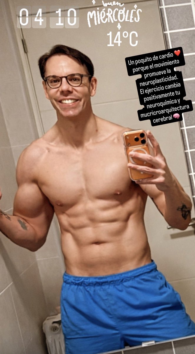 Un poco de cardio❤️ despertamos el cerebro 🧠 y a por el miércoles 😁