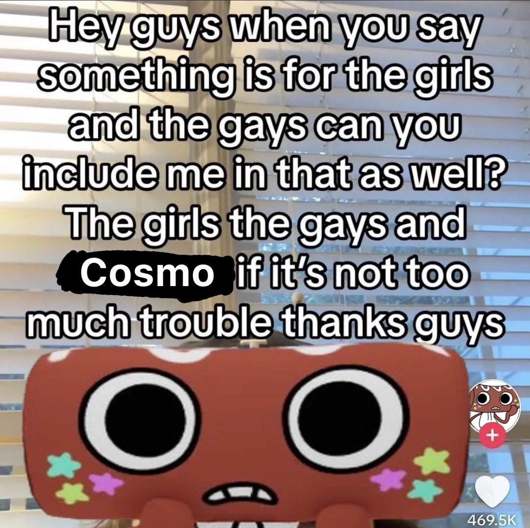 Cosmo tweet media