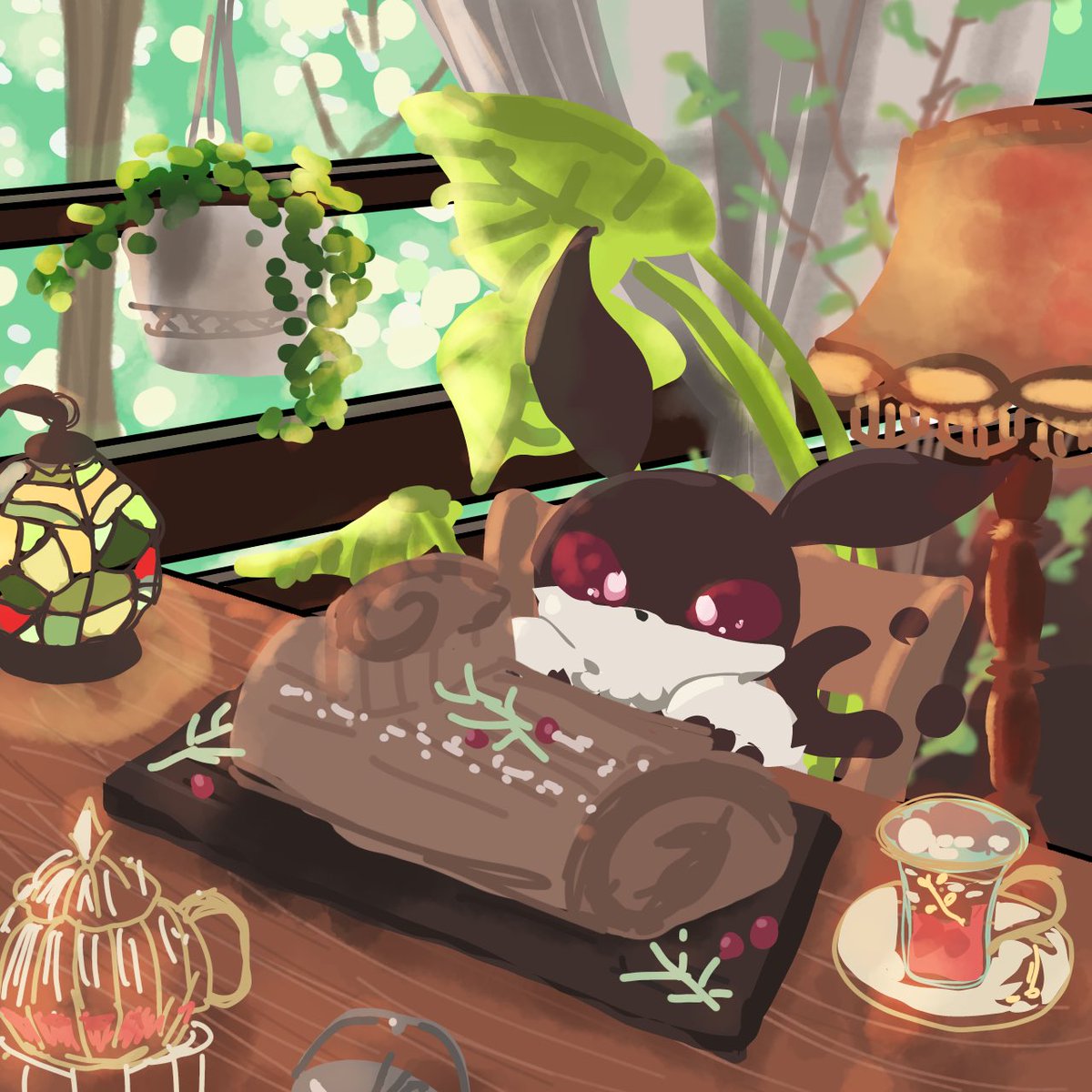 ラフイラストとの比較🌱】 元々イラストはあまり得意ではなかったの