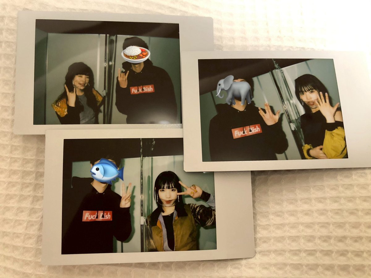 写真見返してたら、ちょうど3年前の今日、BiSHのチェキ会に行くために