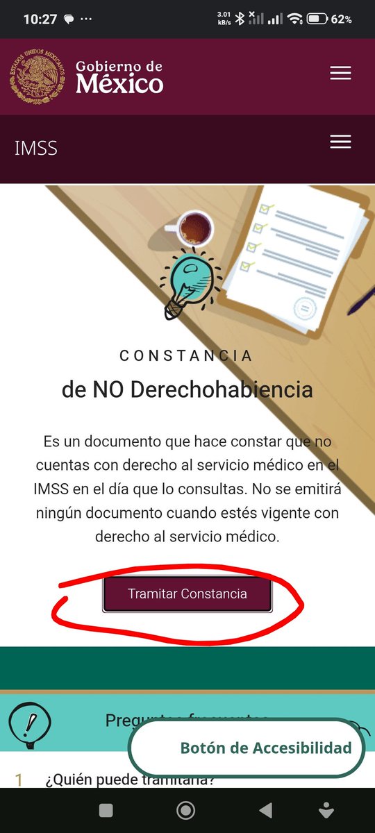 unknownheromx's tweet photo. @IMSS_Bienestar @AlexSvarch @Claudiashein No funciona el enlace Constancia de NO DERECHOHABIENCIA 
https://t.co/32nswdP57m al hacer click en: tramitar constancia 😪 https://t.co/wWcGQ4vDlI