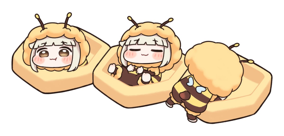 ジュビー衣装のｽﾋﾟｷ（ｽﾋﾞｷ）たち