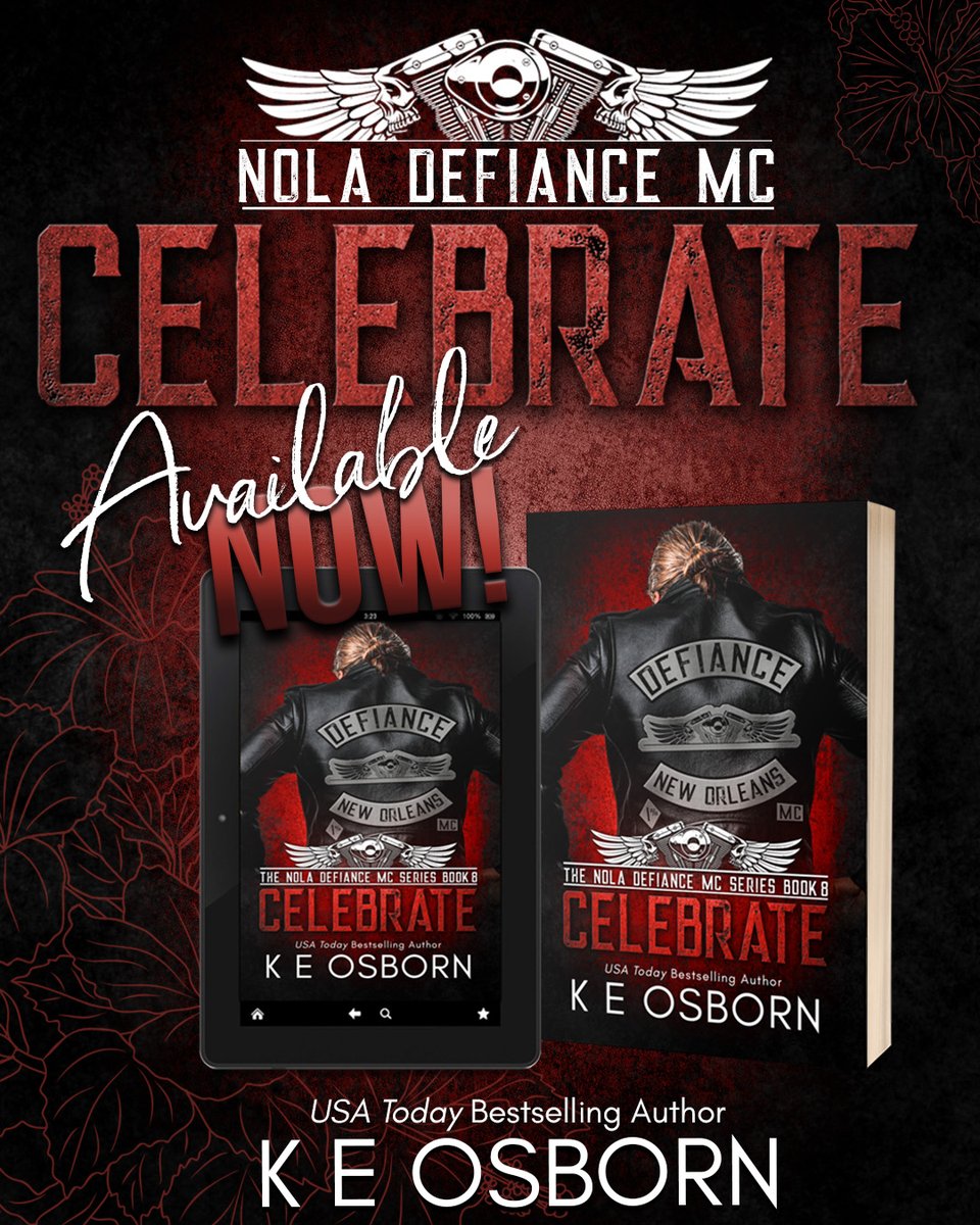 #NEW #KU “This is MC romance at its rawest and most powerful — gritty, unfiltered, and painfully beautiful.” Celebrate by K E Osborn #NOLADefianceMC mybook.to/KECelebrate
