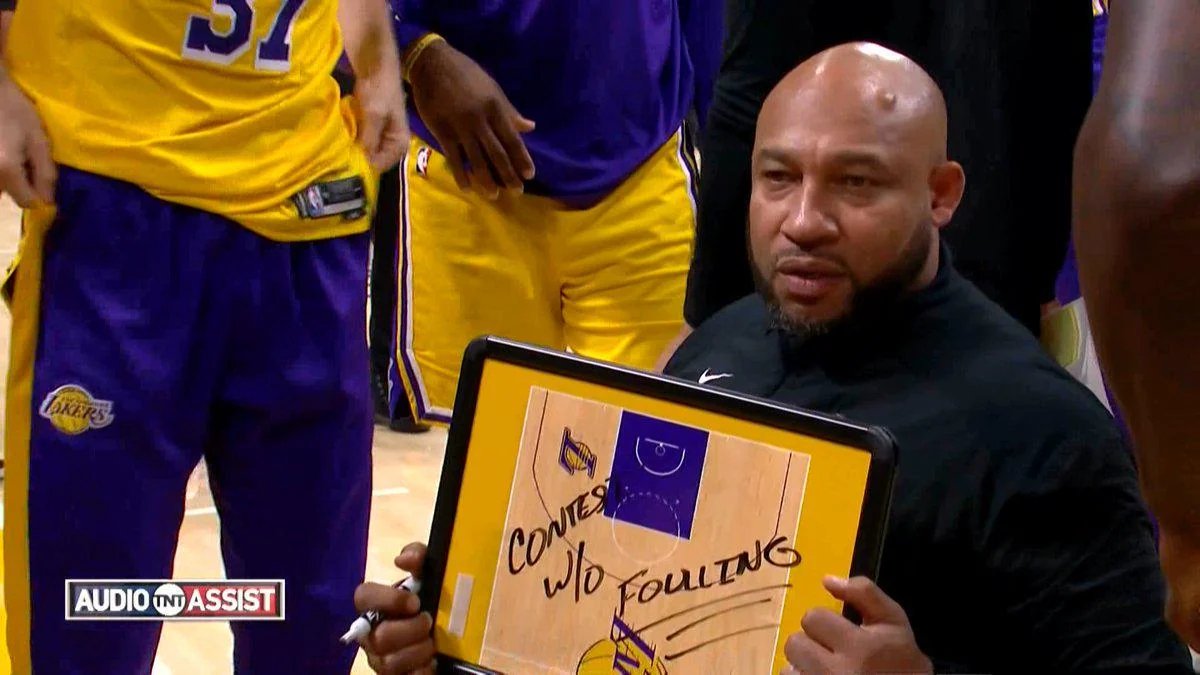 My advice, Lakers.