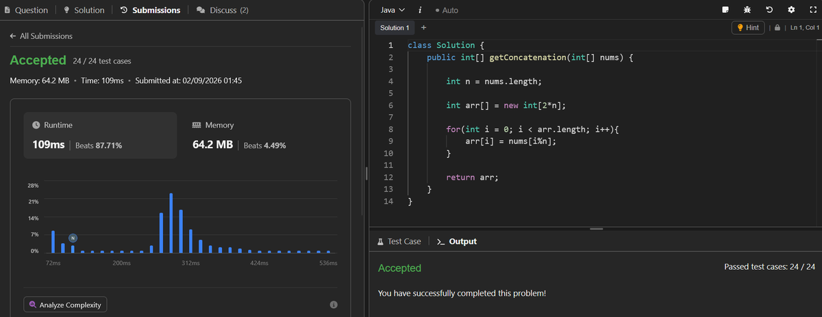 Neels2005's tweet photo. Day-23 of #100DaysOfCode 

Solved 4 Question Today 
-- Array Concatenation
-- Anagram
-- Palindrome
-- Smallest Subarray https://t.co/BiGvERQqEg
