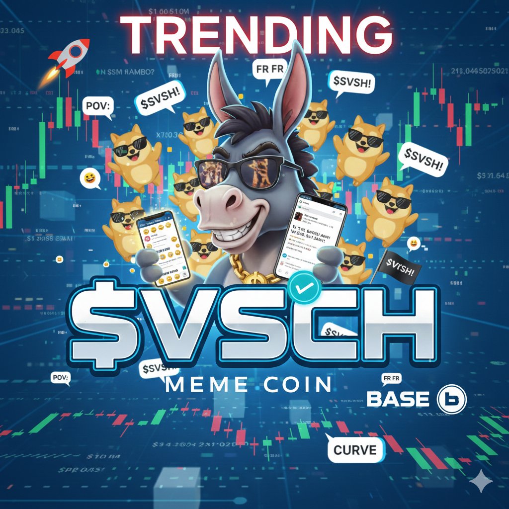 zoya7755's tweet photo. If $VSCH hits [Insert Target Price] this week, I will giveaway $500 to 5 people who:
​Like &amp; Retweet 🔄
​Tag 3 friends 👥
​Comment 'LFG $VSCH' Below! 👇
The Donkey is taking over @Base! 🔵 #CryptoGiveaway #VSCH" https://t.co/y0zVLUdGKH
