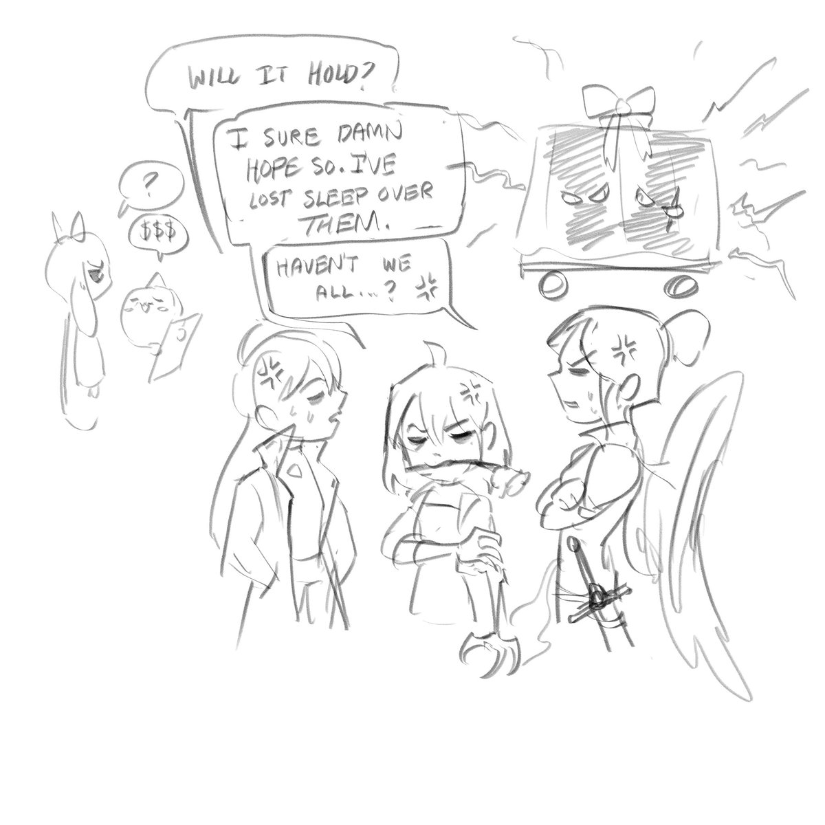I hope that cage is stable enough to hold two yjhs