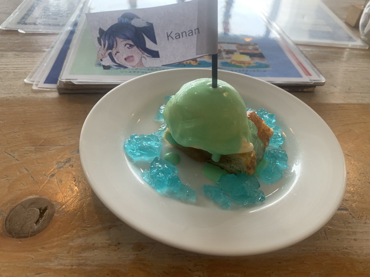 eos7dmar2's tweet photo. 今日のお昼ごはん
THE BLUE WATERさんの
「松浦果南ちゃん Happy Birthday ごちそうパスタ」とミニアップパイ「果��ちゃん 青リンゴ&杏仁」🐬🍝🍎🥧
#松浦果南生誕祭2026
#BLUE_WATER
#沼津 https://t.co/4XoWiucYTC